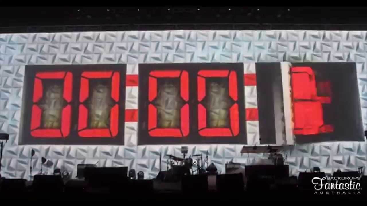 3D Projection Mapping Space - Backdrops Fantastic Australia 3D Wall Panels - Modular Walls - Modular Backdrops