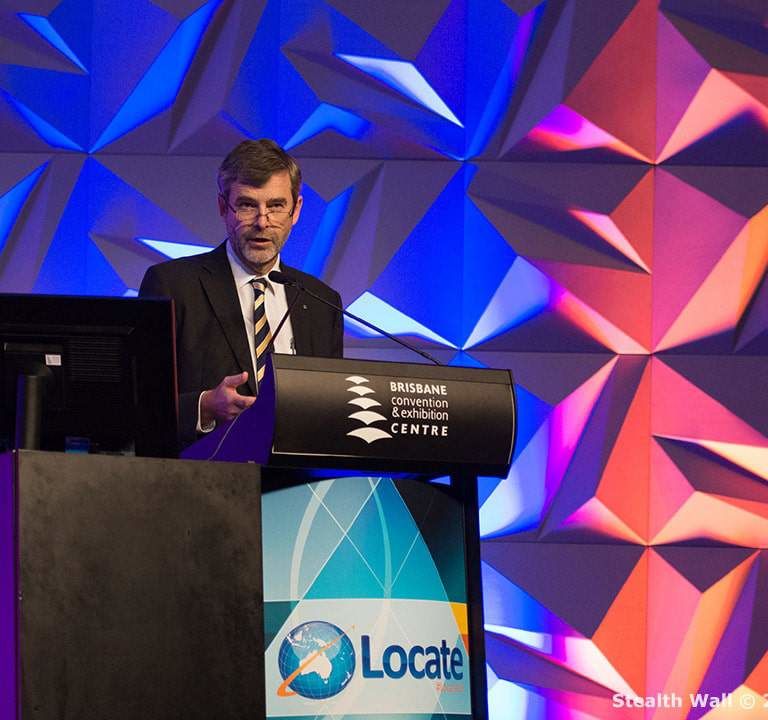 Modular Wall Panels - ASFA Conference Stage Backdrop - Modular Backdrops