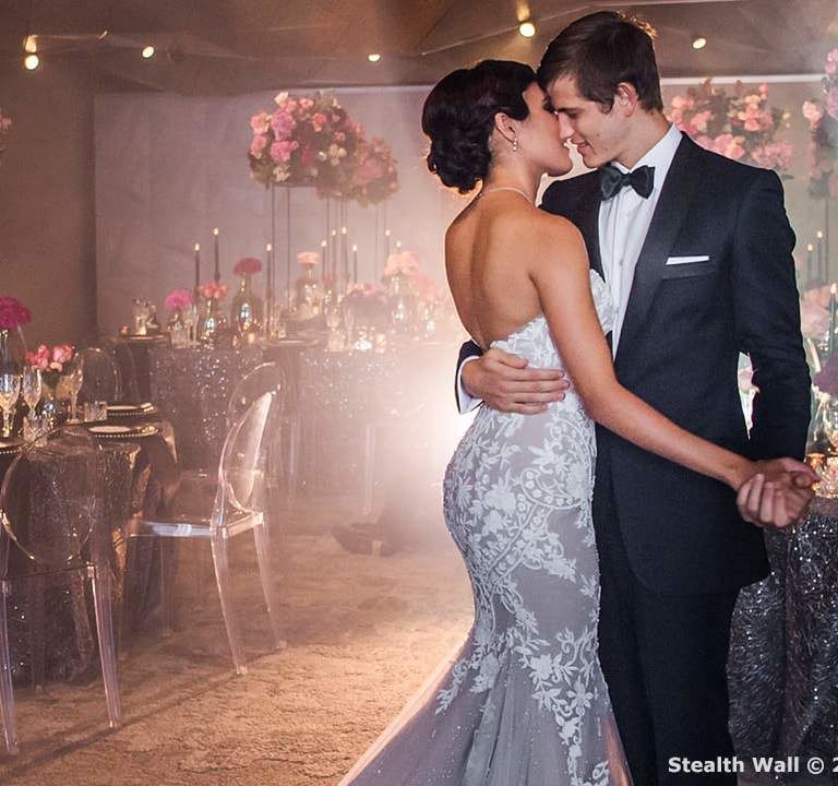 Wedding Expo Backdrop - Stelth