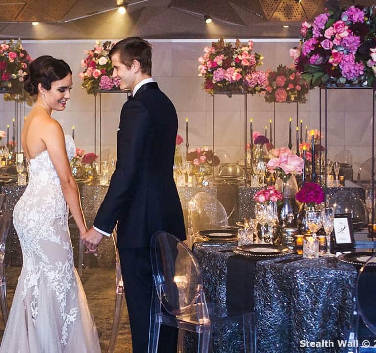 Wedding Expo Backdrop - Stelth